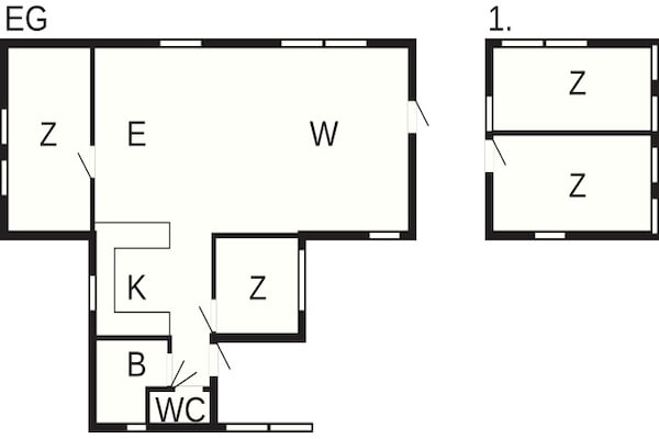 Foto van Sereen kusttoevluchtsoord in Vesteroy-By Traum - Vakantiehuis in Vesterøy - FloorPlan