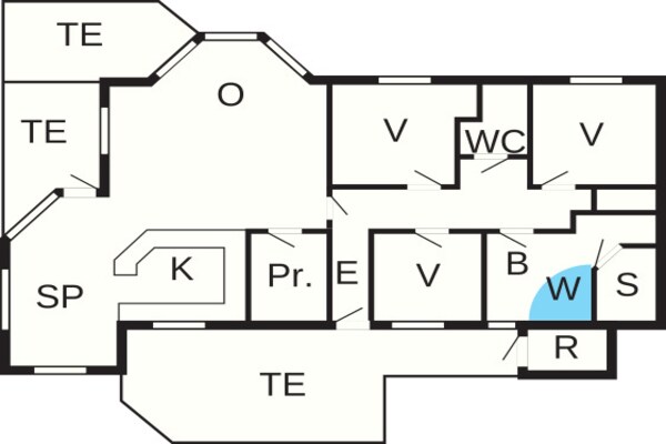 Foto van 8 persoons vakantie huis in Løkken-By Traum - Vakantiehuis in Løkken - FloorPlan