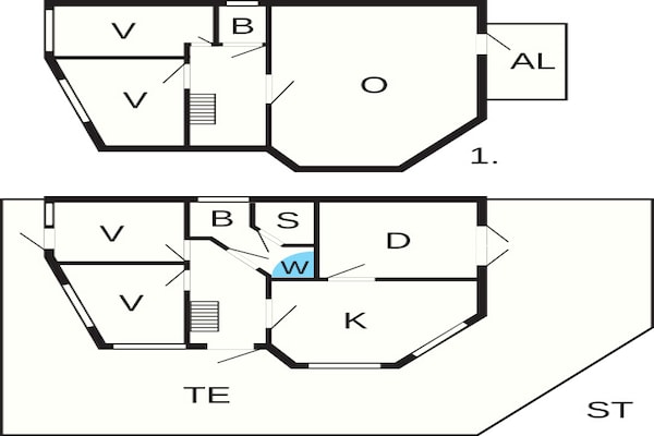 Foto van 10 persoons vakantie huis in EIDSVÅG-By Traum - Vakantiehuis in Eidsvåg - FloorPlan