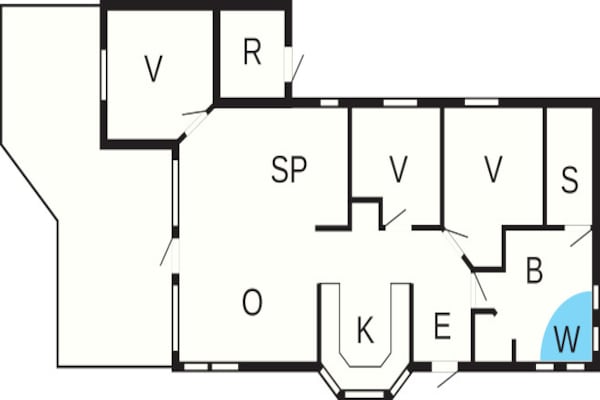 Foto van 8 persoons vakantie huis in Glesborg-By Traum - Vakantiehuis in Glesborg - FloorPlan