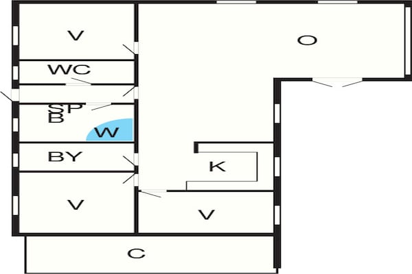 Foto van 8 persoons vakantie huis in Skals-By Traum - Vakantiehuis in Skals - FloorPlan