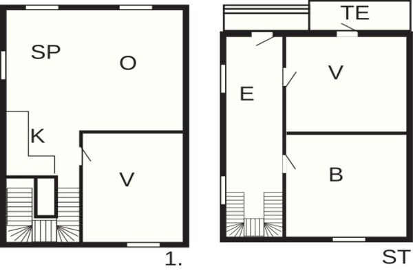 Foto van 5 persoons vakantie huis in Ringebu-By Traum - Vakantiehuis in Ringebu - FloorPlan