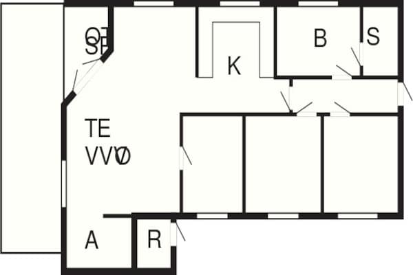 Foto van Gezellig toevluchtsoord met sauna -- By Traum Ferienwohnungen - FloorPlan