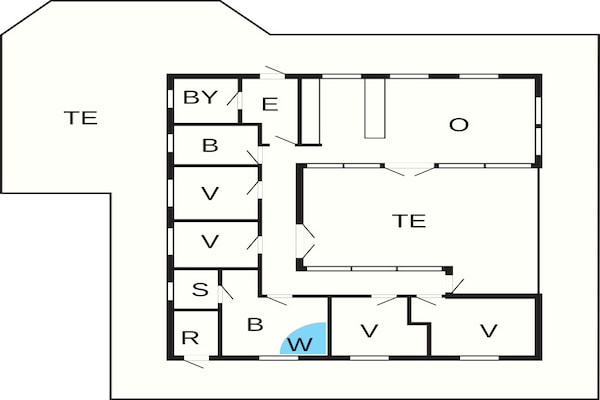 Foto van 8 persoons vakantie huis in Hirtshals-By Traum - Vakantiehuis in Hirtshals - FloorPlan