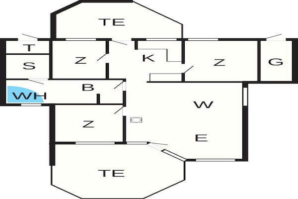 Foto van 6 persoons vakantie huis in GROEMITZ - Vakantiehuis in GROEMITZ - FloorPlan