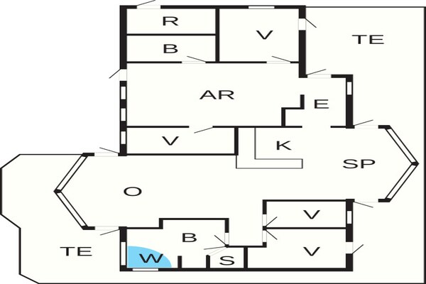Foto van 8 persoons vakantie huis in Løkken-By Traum - Vakantiehuis in Løkken - FloorPlan