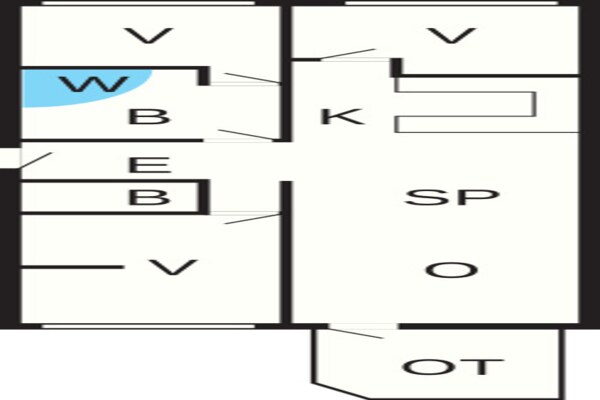 Foto van 8 persoons vakantie huis in Ringkøbing-By Traum - Vakantiehuis in Ringkøbing - FloorPlan