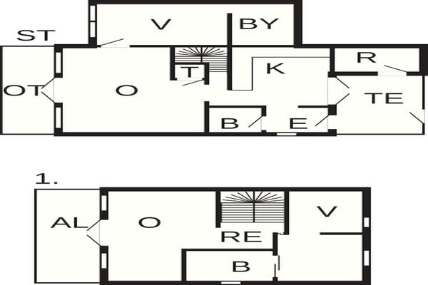 Foto van 8 persoons vakantie huis in Hals-By Traum - Vakantiehuis in Hals - FloorPlan