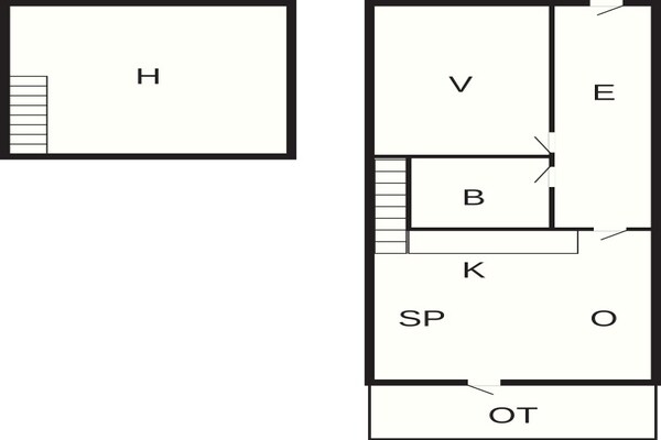 Foto van 8 persoons vakantiehuis in Ringkøbing - Vakantiehuis in Ringkøbing - FloorPlan