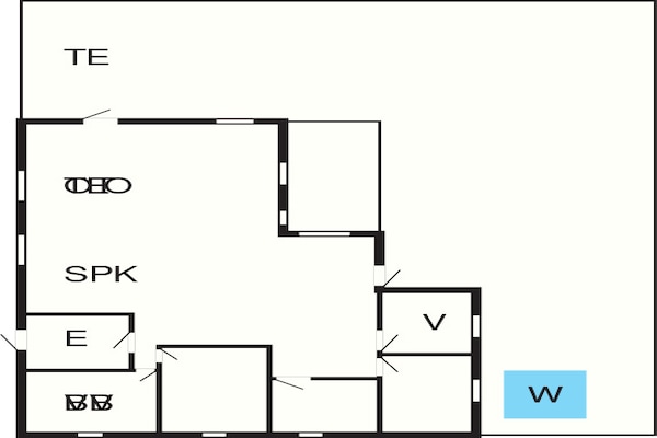Foto van 8 persoons vakantie huis in Hadsund-By Traum - Vakantiehuis in Hadsund - FloorPlan