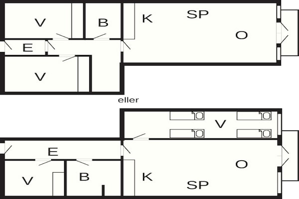 Foto van 8 persoons vakantie huis op een vakantie park in Blokhus - Indoor