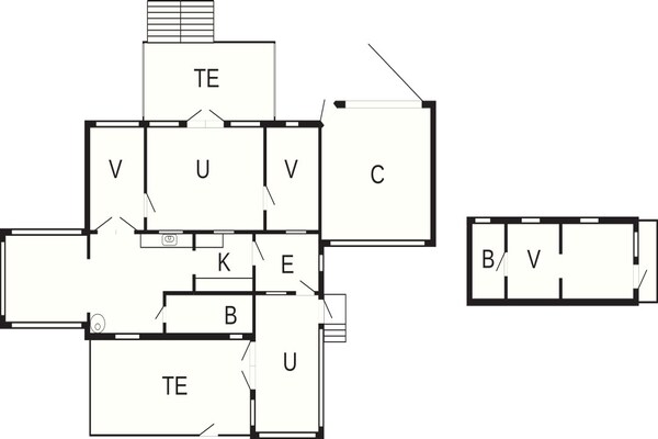 Foto van 8 persoons vakantie huis in Holbæk-By Traum - Vakantiehuis in Holbæk - FloorPlan