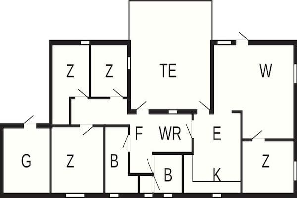 Foto van 8 persoons vakantie huis in Skagen-By Traum - Vakantiehuis in Skagen - FloorPlan