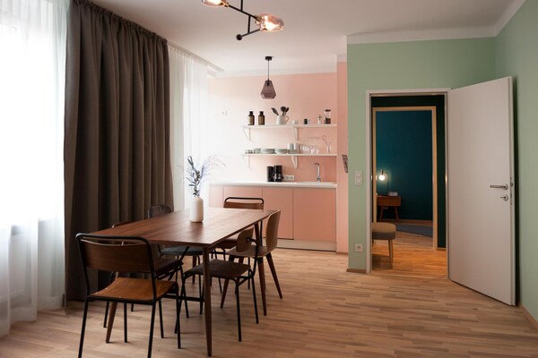 Foto van Appartementen niet ver van de Donau - Vakantiehuis in Linz - Kitchen