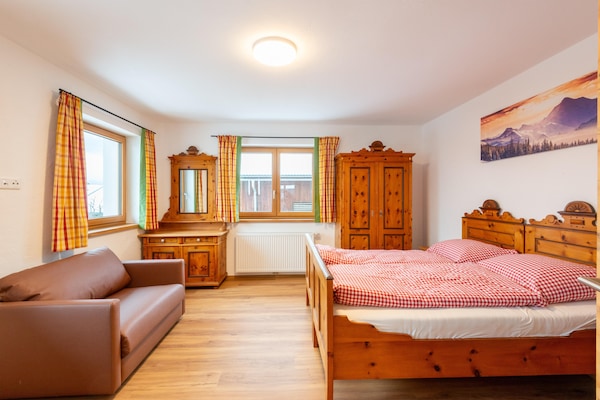 Foto van Boerderij in Bramberg met Sauna & Skitoegang - Vakantiehuis in Bramberg - BedRoom