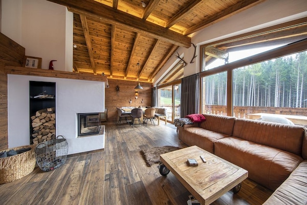 Foto van Chalet in Neukirchen bij het skigebied - Vakantiehuis in Neukirchen - LivingRoom