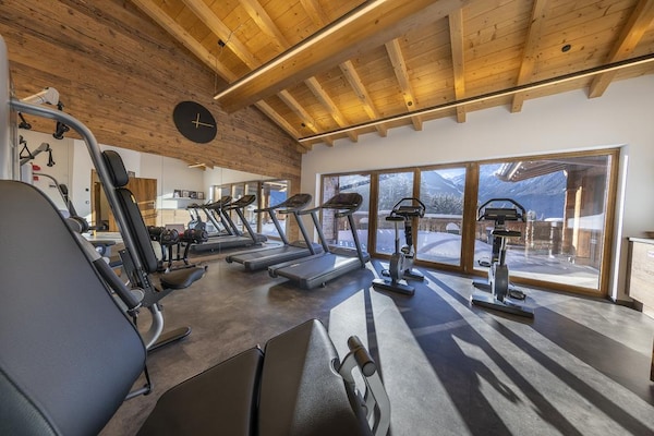 Foto van Chalet in Neukirchen bij het skigebied - Vakantiehuis in Neukirchen - gym