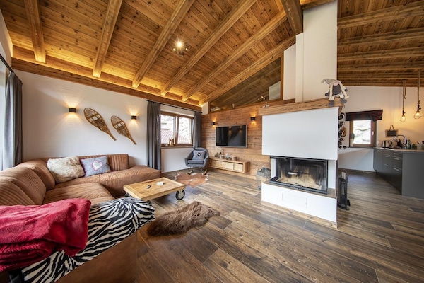 Foto van Chalet in Neukirchen bij het skigebied - Vakantiehuis in Neukirchen - LivingRoom
