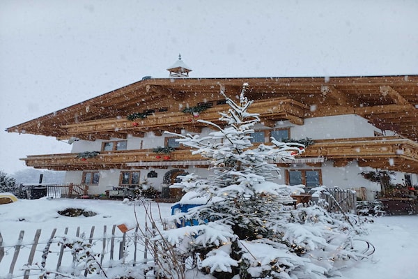 Foto van Vakantie op een biologische boerderij vlakbij skipistes - ExteriorWinter