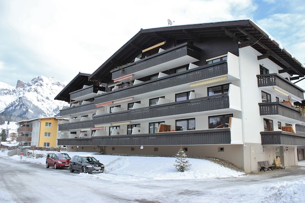 Foto van Appartement Maria Alm bij Hochkönig Pistes - Vakantiehuis in Maria Alm - ExteriorWinter