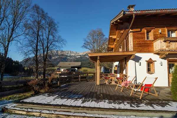 Foto van Chalet in Ellmau bij Skiliften - Vakantiehuis in Ellmau - TerraceBalcony