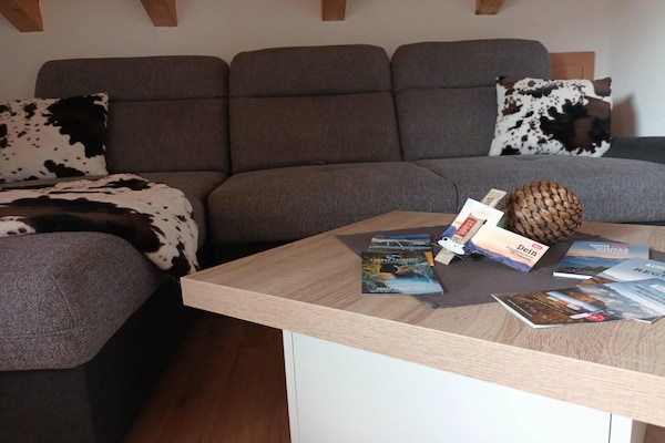 Foto van Appartement Hochgallmigg bij Skipistes - Vakantiehuis in Hochgallmigg - LivingRoom