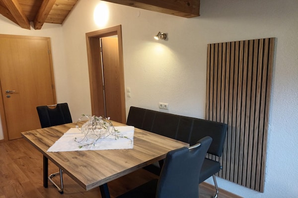 Foto van Appartement Hochgallmigg bij Skipistes - Vakantiehuis in Hochgallmigg - DiningRoom