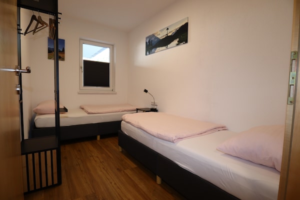 Foto van Appartement in Strengen met uitzicht op de bergen - Vakantiehuis in Strengen - BedRoom