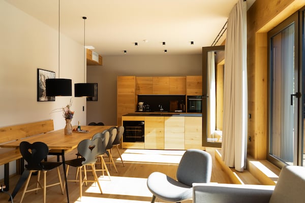 Foto van Appartement in Schröcken bij Ski Arlberg - Vakantiehuis in Schröcken - DiningRoom
