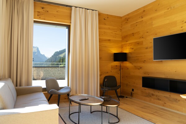 Foto van Appartement in Schröcken bij Ski Arlberg - Vakantiehuis in Schröcken - LivingRoom