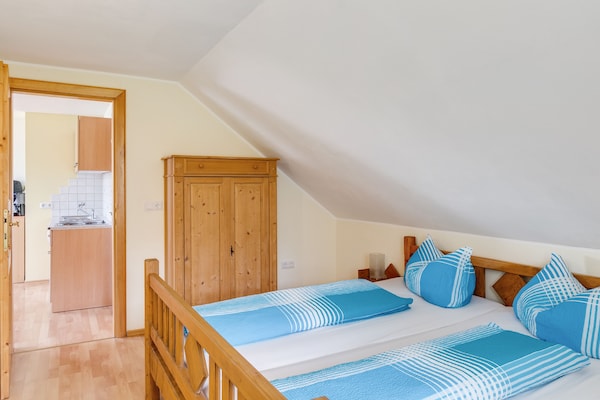 Foto van Appartement in Stiermarken bij - Vakantiehuis in Sankt Stefan ob Stainz - BedRoom