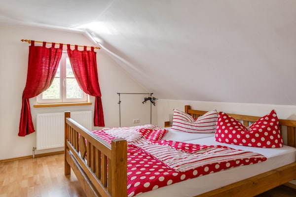 Foto van Appartement in Stiermarken bij - Vakantiehuis in Sankt Stefan ob Stainz - BedRoom