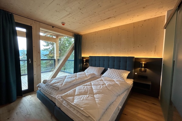 Foto van Aangenaam chalet met sauna - Vakantiehuis in Turrach - BedRoom