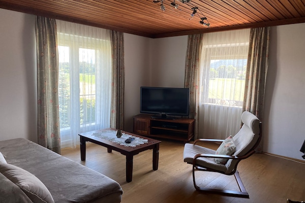 Foto van Appartement bij Klopeiner See in Sankt Kanzian - Vakantiehuis in St. Kanzian - LivingRoom