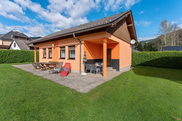 Foto van Bungalow in Glödnitz nabij de Nockberge Alpen - Vakantiehuis in Glödnitz - ExteriorSummer