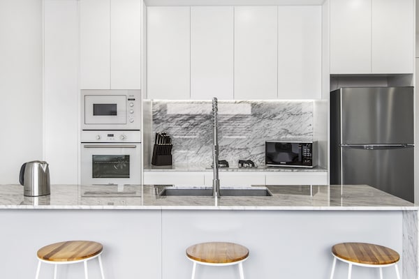 Foto van Boutique-appartement in rustige, gewilde wijk - Vakantiehuis in Carnegie - Kitchen
