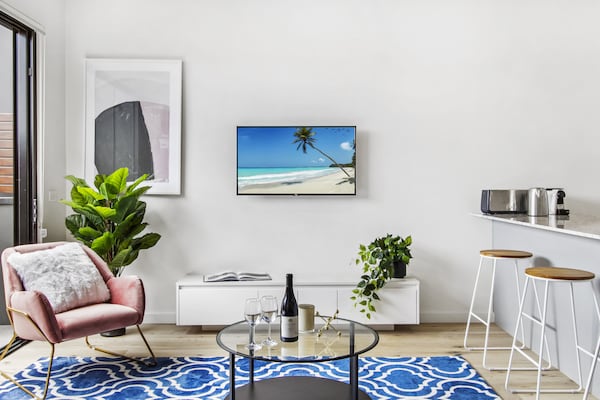 Foto van Boutique-appartement in rustige, gewilde wijk - Vakantiehuis in Carnegie - LivingRoom
