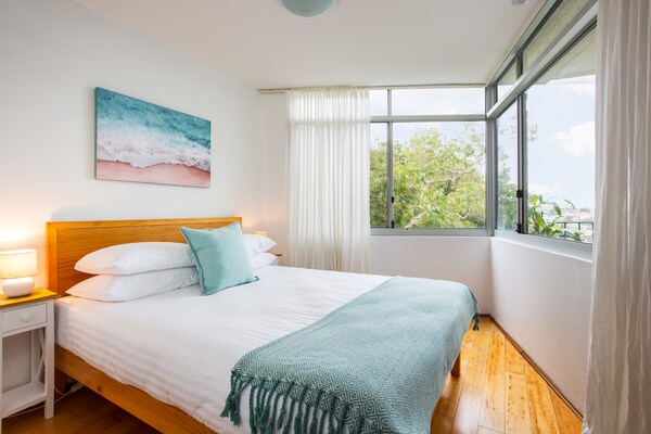 Foto van Bronte Beach kustappartement met uitzicht op de oceaan - BedRoom