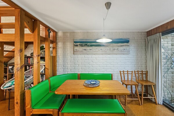 Foto van Broulee Break - Strandhuis met 2 slaapkamers en speelkamer - LivingRoom