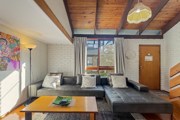 Foto van Broulee Break - Strandhuis met 2 slaapkamers en speelkamer - LivingRoom