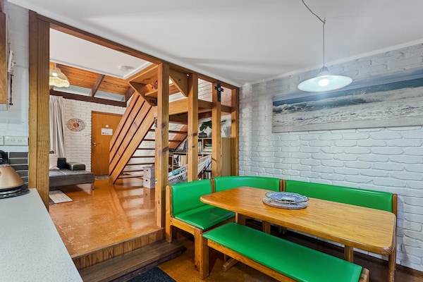 Foto van Broulee Break - Strandhuis met 2 slaapkamers en speelkamer - LivingRoom