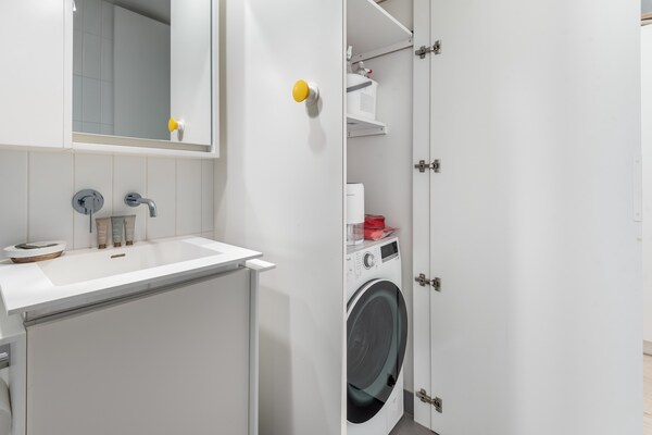 Foto van Brighton appartement met 1 slaapkamer, balkon en parkeergelegenheid - BathRoom