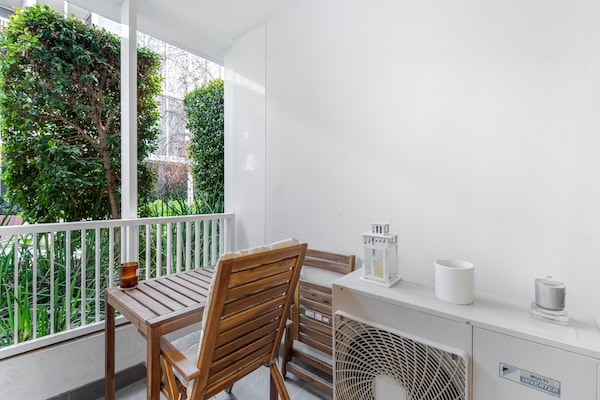 Foto van Brighton appartement met 1 slaapkamer, balkon en parkeergelegenheid - TerraceBalcony