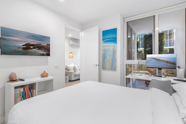 Foto van Brighton appartement met 1 slaapkamer, balkon en parkeergelegenheid - BedRoom