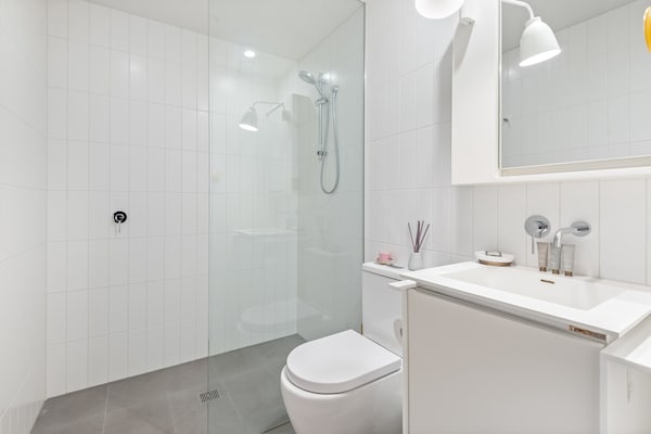 Foto van Brighton appartement met 1 slaapkamer, balkon en parkeergelegenheid - BathRoom