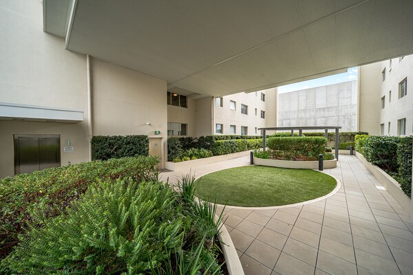 Foto van Braddon Retreat: Ruim appartement met 1 slaapkamer en parkeergelegenheid - HallReception