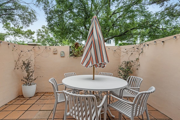 Foto van Binnenplaatsappartement met 1 slaapkamer in New Farm - TerraceBalcony