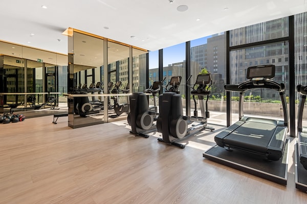 Foto van Appartement met 1 slaapkamer in een hoogbouwcomplex vlakbij Docklands - Wellness