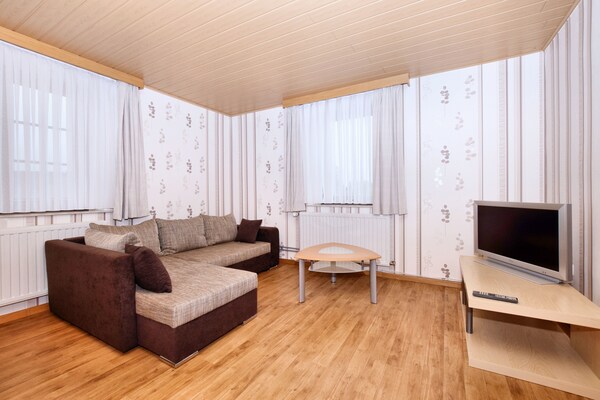 Foto van Gezellig appartement in Born met terras en tuin - Vakantiehuis in Born (Amel) - LivingRoom