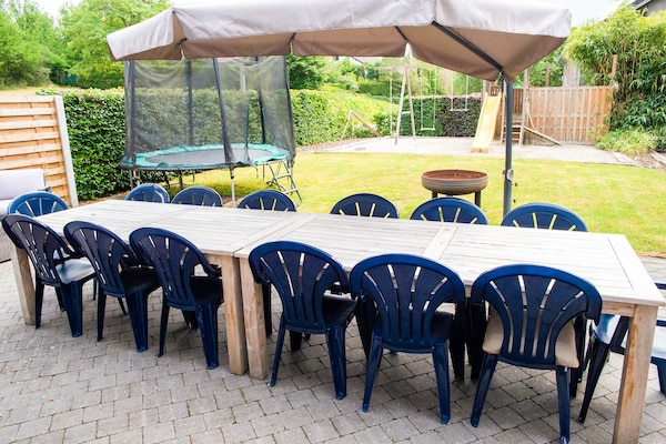 Foto van Gezellig vakantiehuis met infraroodsauna - Vakantiehuis in Durbuy - TerraceBalcony